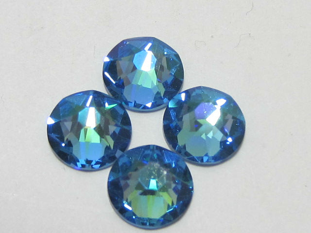 20ss COOL BLUE GLACIER BLUE FLAT BACK BRILLIANCE Rhinestones 72pcs