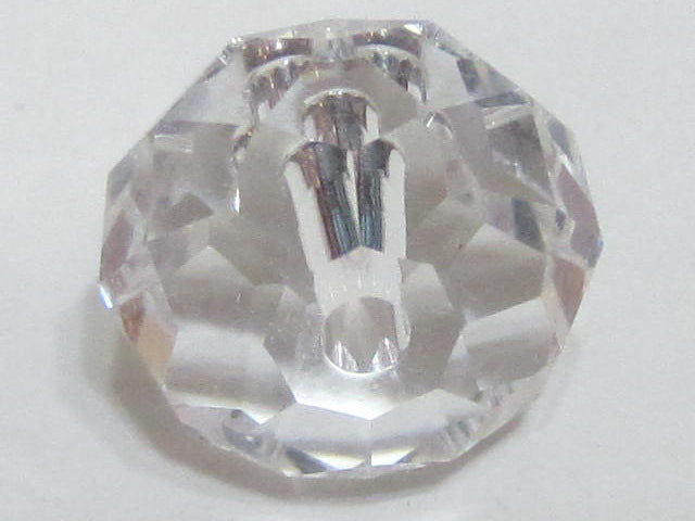 6 pcs. 12mm CRYSTAL BRIOLETTE UNFOILED BEADS Bt SWAROVSKI