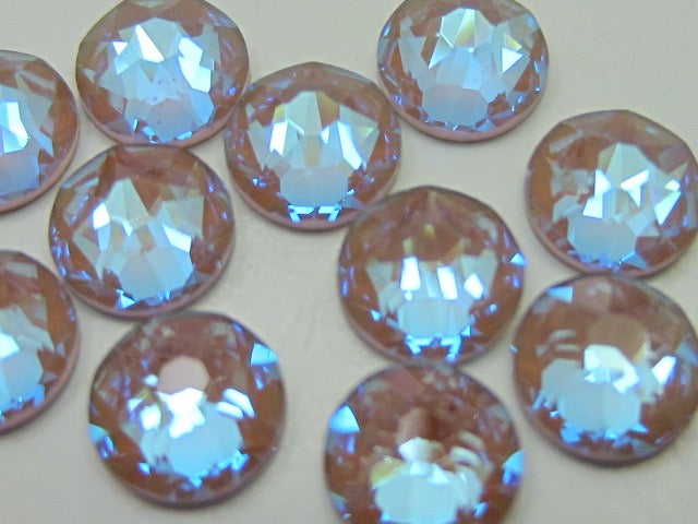 20ss CRYSTAL CAPPUCCINO DeLITE FLAT BACK European Rhinestones 72pcs.