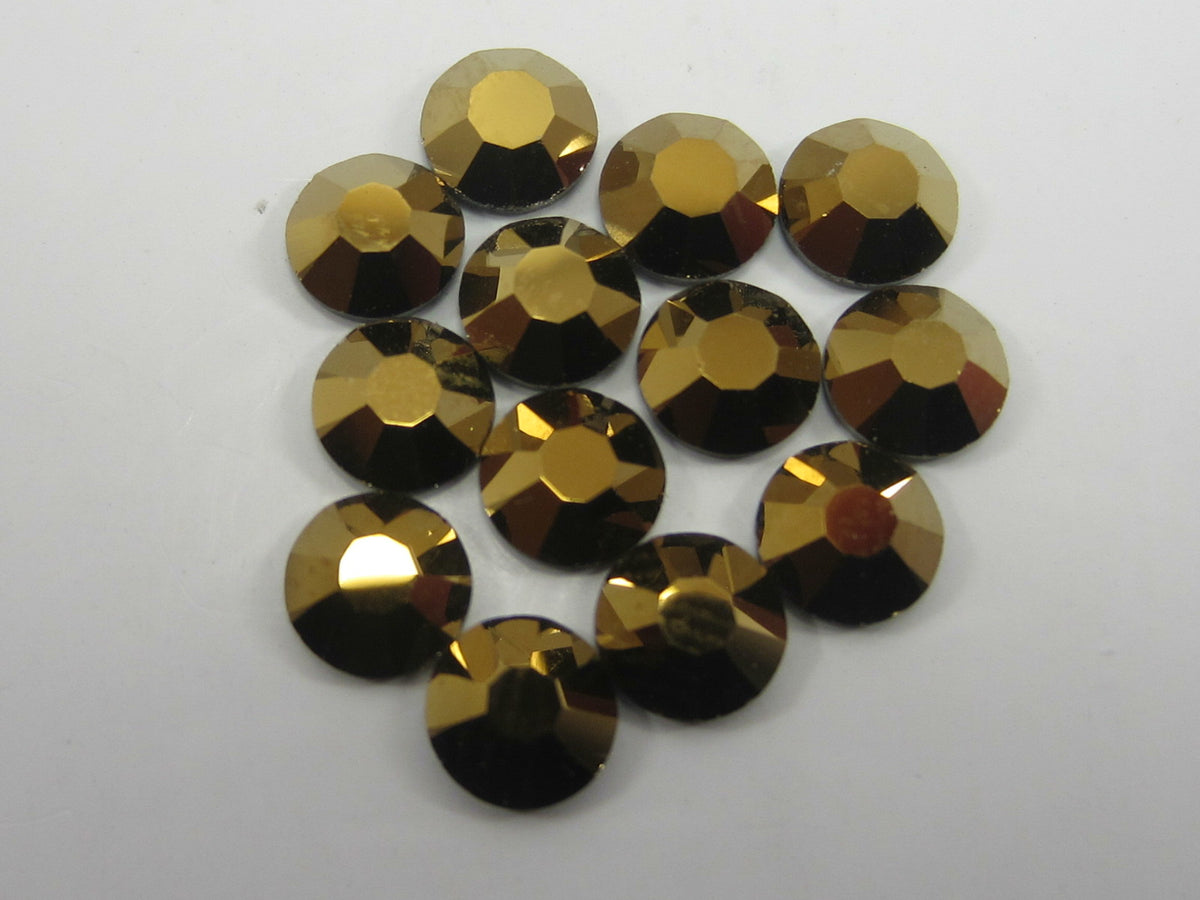 20ss CRYSTAL MONTE CARLO (maxima) FLAT BACK PRECIOSA Rhinestones 72pcs
