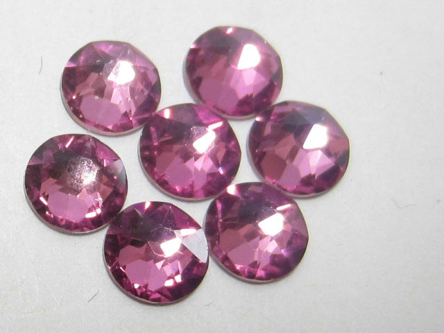 20ss DARK ROSE FLAT BACK STAR BRIGHT Rhinestones 72pcs