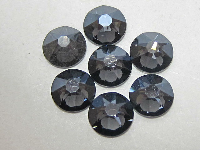 20ss GRAPHITE NIGHTFALL FLAT BACK STAR BRIGHT Rhinestones 72pcs