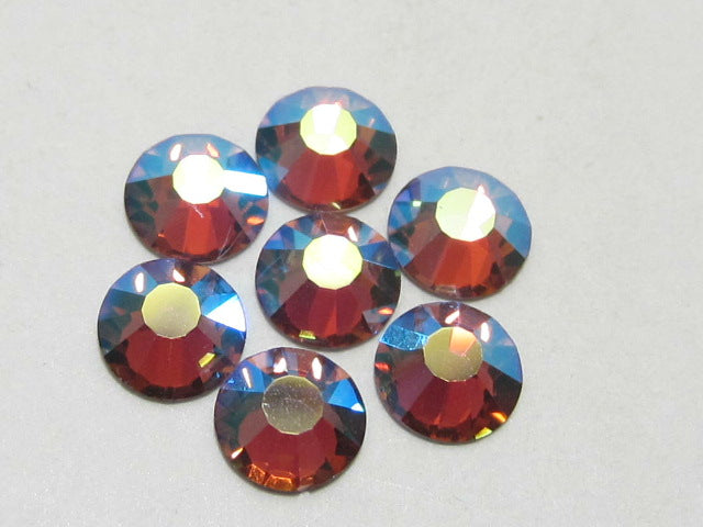 20ss LT. AMETHYST AB (maxima) FLAT BACK PRECIOSA Rhinestones 72pcs