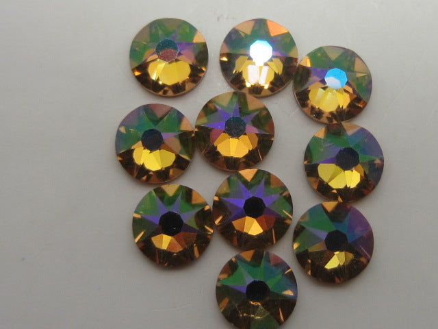 20ss LT. COLORADO TOPAZ GLACIER BLUE FLAT BACK European Rhinestones 72pcs