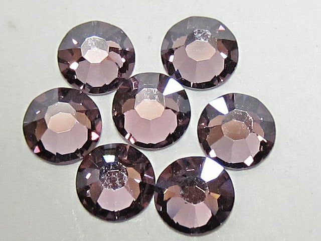 20ss LT. ROSE MYSTIQUE (maxima) FLAT BACK PRECIOSA Rhinestones 72pcs