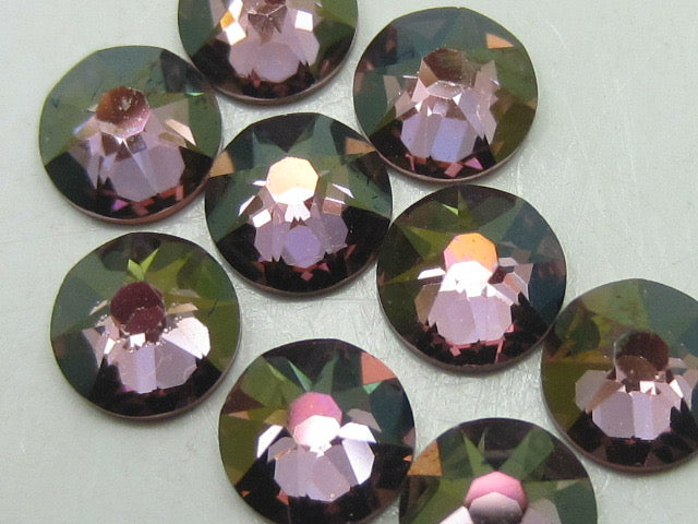 20ss LT. ROSE STARLIGHT FLAT BACK European Rhinestones 72pcs
