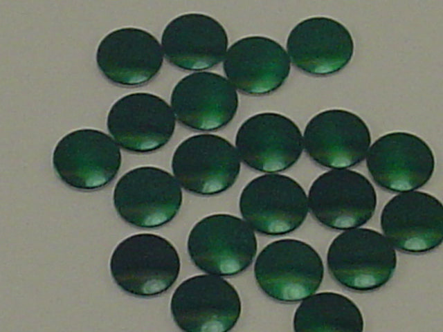 NAILHEAD 6mm ROUND GREEN HOTFIX. 1gr.