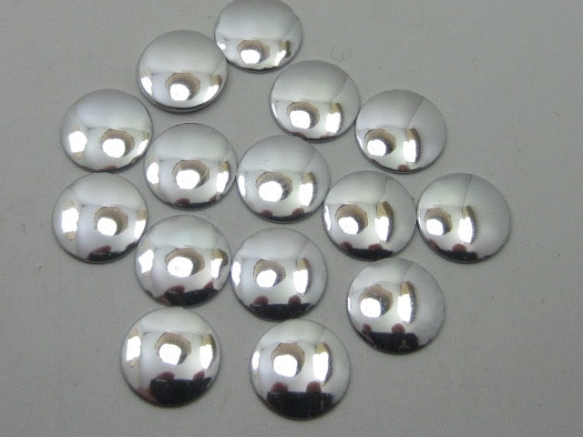 NAILHEAD 8mm SILVER ROUND HOTFIX. 1gr.