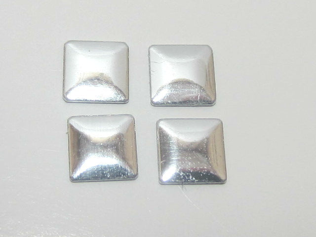 NAILHEAD 3mm SQUARE SILVER HOTFIX. 1gr.