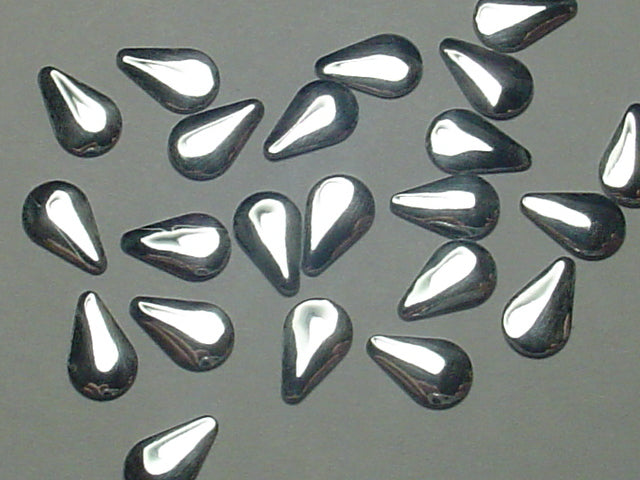 NAILHEAD 5x8mm SILVER TEARDROP HOTFIX. 1gr.