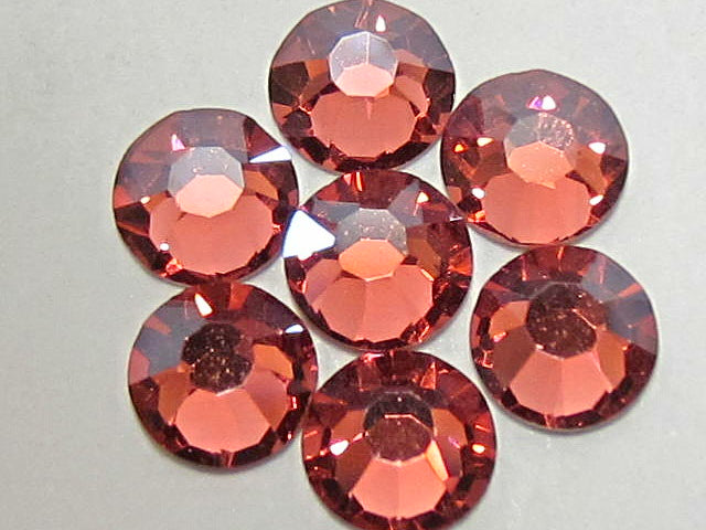 20ss PADPARADSCH MYSTIQUE (maxima) FLAT BACK PRECIOSA Rhinestones 72pcs