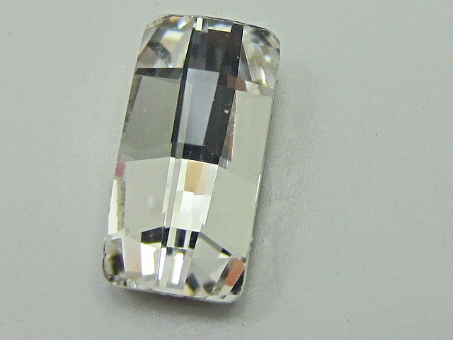 6pcs. 12X6mm BAGUETTE FANCY CRYSTAL POINTED BACK European Rhineston