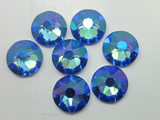 20ss SAPPHIRE GLACIER BLUE FLAT BACK European Rhinestoness 72pcs