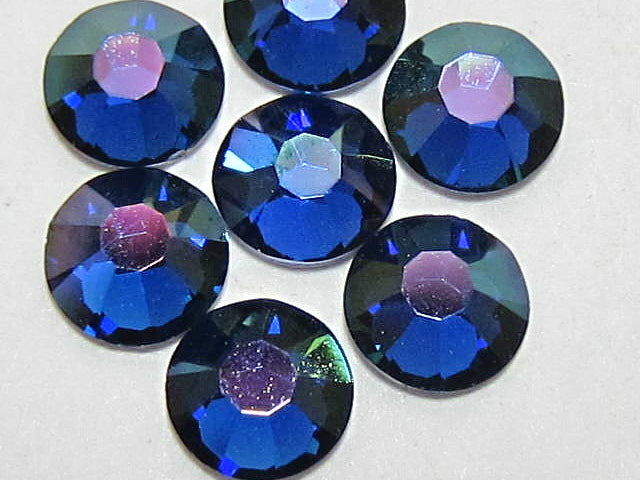 20ss SAPPHIRE IRIS MIST (maxima) FLAT BACK PRECIOSA Rhinestones 72pcs