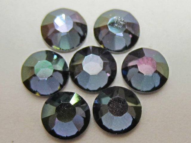 20ss SMOKED AMETHYST IRIS MIST (maxima) FLAT BACK PRECIOSA Rhinestones 72pcs