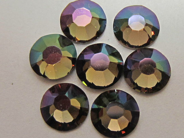 20ss SMOKED TOPAZ IRIS MIST (maxima) FLATBACK PRECIOSA Rhinestones 72pcs