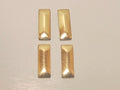 1gr NAILHEAD 2.5x7mm RECTANGLE GOLD HOTFIX