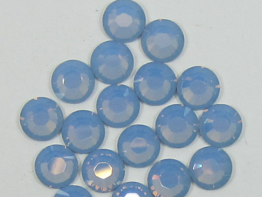 1 Gross 12ss AIR BLUE OPAL FLAT BACK STAR BRIGHT Rhinestones