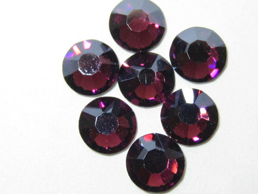 20ss AMETHYST MYSTIQUE (maxima)  FLAT BACK PRECIOSA Rhinestones 72pcs