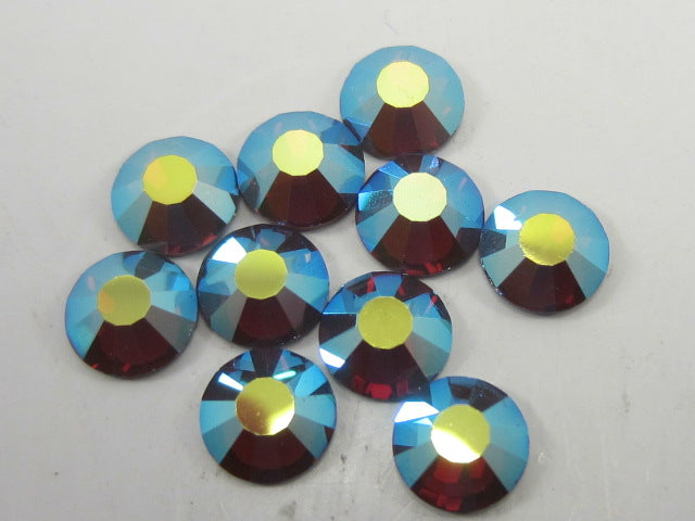 20ss AMETHYST OPAL AB (viva) FLAT BACK PRECIOSA Rhinestones 72pcs
