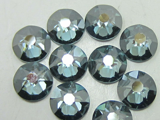 5ss AQUAMARINE LUSTER-D FLAT BACK European Rhinestones 1gr.