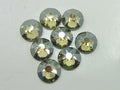 20ss BLACK DIAMOND CHAMPAGNE FLAT BACK European Rhinestones 72pcs