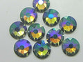 20ss BLACK DIAMOND GLACIER BLUE FLAT BACK European Rhinestones 72pcs