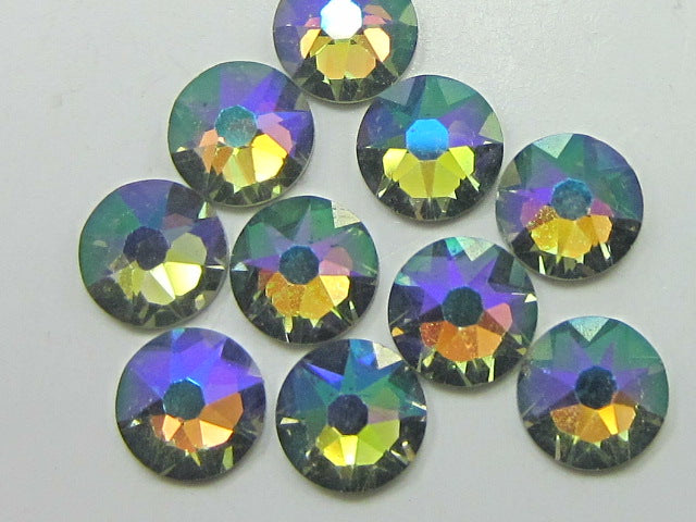 20ss BLACK DIAMOND GLACIER BLUE FLAT BACK European Rhinestones 72pcs