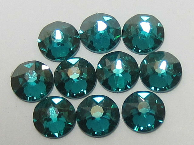 20ss BLUE ZIRCON CHAMPAGNE FLAT BACK European Rhinestones 72pcs