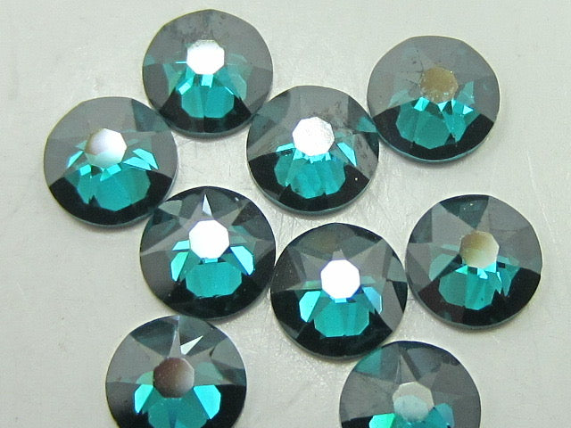 20ss BLUE ZIRCON LUSTER-D FLATBACK European Rhinestones 72pcs