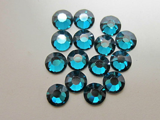 20ss BLUE ZIRCON MYSTIQUE (maxima)  FLAT BACK PRECIOSA Rhinestones 72pcs