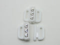 1 Pc.  BRA CLOSER CRYSTAL/CHALKWHITE