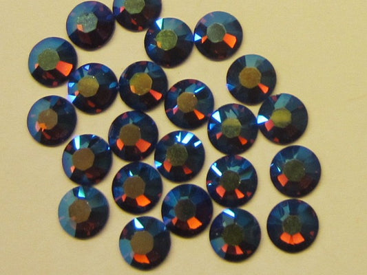 20ss BURGUNDY AB (viva) FLAT BACK PRECIOSA Rhinestones 72pcs