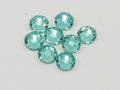 10ss CARIBBIEAN BLUE (viva) HOT FIX PRECIOSA Rhinestones 1gr.