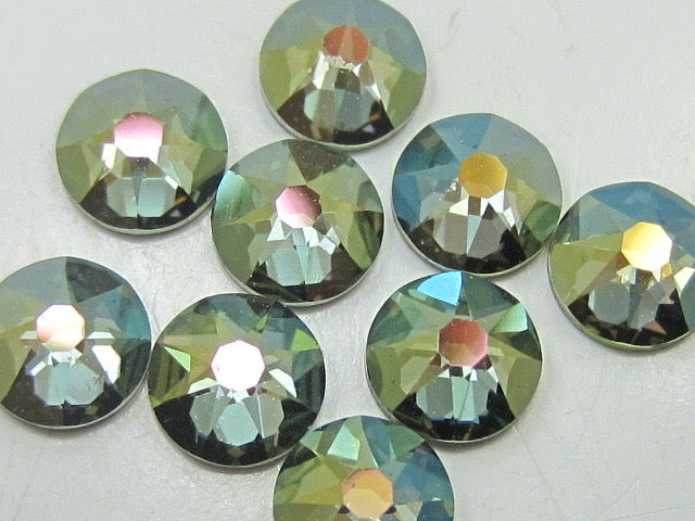 20ss CHRYSOLITE STARLIGHT FLAT BACK European Rhinestones 72pcs