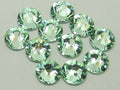 34ss CHRYSOLITE FLAT BACK European Rhinestones 18pcs.