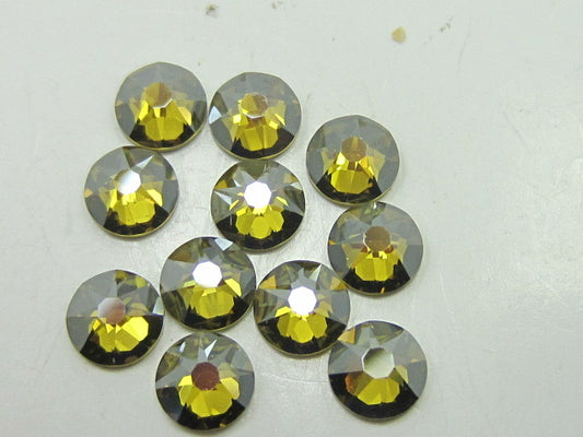 5ss CITRINE LUSTER-D FLAT BACK European Rhinestones 1gr.