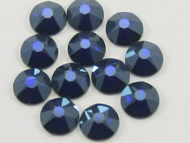 20ss COBALT GOLDEN SHADOW  FLAT BACK European Rhinestones 72pcs