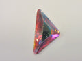 8 Pcs 10X10mm TRIANGLE GAMMA CRYSTAL AB FLATBACK European Rhinestones