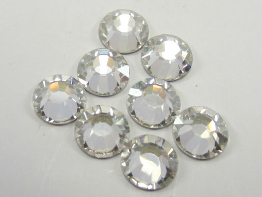 20ss CRYSTAL ARGENT FLARE (maxima) FLAT BACK PRECIOSA Rhinestones 72pcs