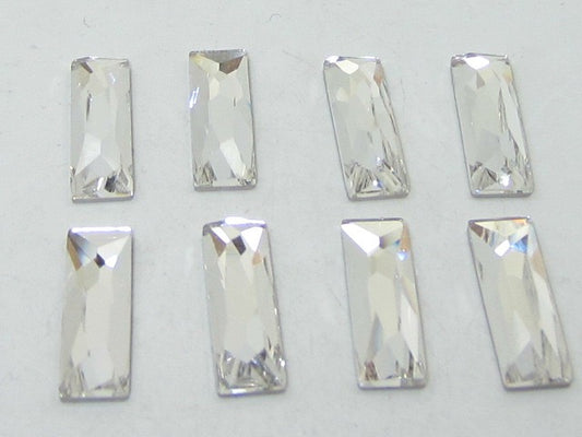 12 pcs. COSMIC BAGUETTE 3.7x1.9mm CRYSTAL FLAT BACK SWAROVSKI Rhinestones
