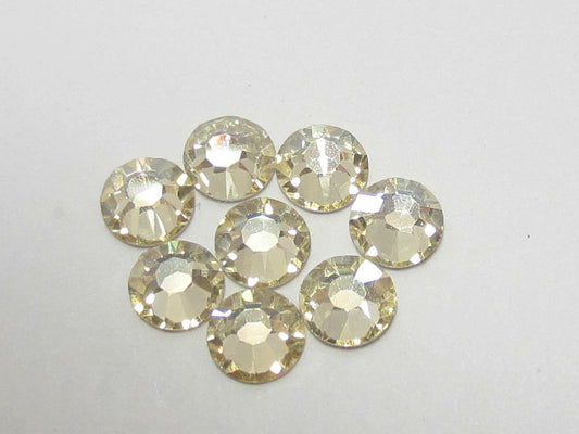 20ss BLOND FLARE (maxima) FLAT BACK PRECIOSA Rhinestones 72pcs.
