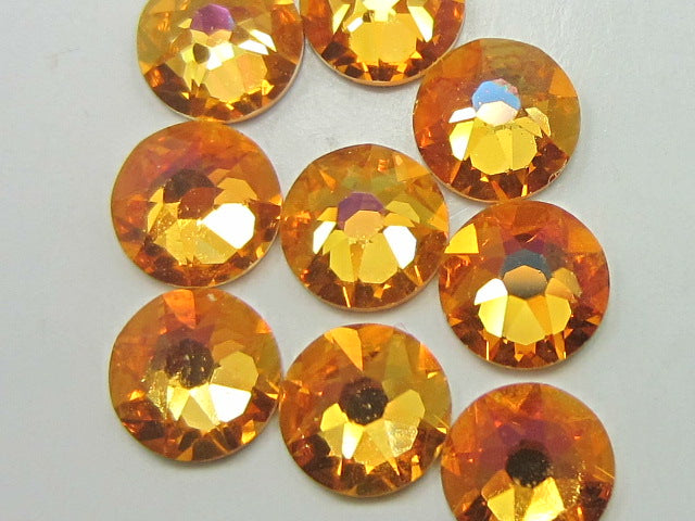 20ss CRYSTAL BRANDY FLAT BACK European Rhinestones 72pcs