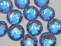 20ss CRYSTAL BURGUNDY DeLITE FLAT BACK European Rhinestones 72pcs.