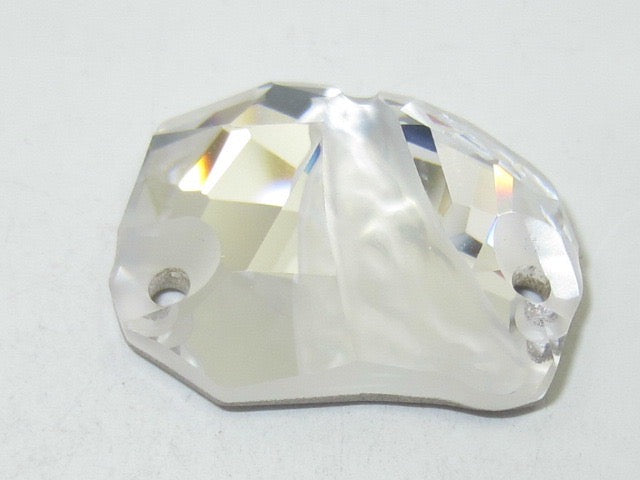1 pc. 19x13mm DIVINE ROCK CRY SEW ON FLAT BACK European Rhinestones