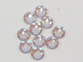 20ss CRYSTAL DUSTY PINK DeLITE FLAT BACK European Rhinestones 72pcsd.