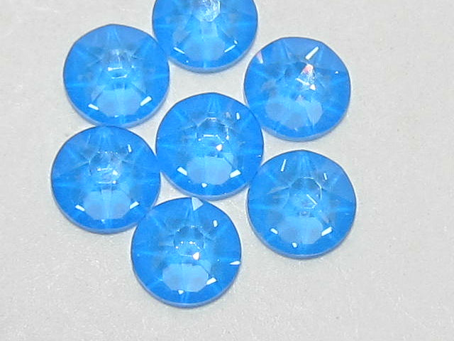 20ss CRYSTAL ELECTRIC BLUE IGNITE FLAT BACK BRILLIANCE Rhinestones 72pcs