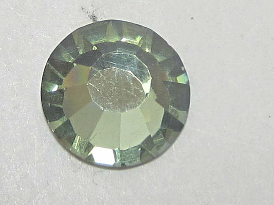 48ss CRYSTAL GREEN FLARE (viva) FLAT BACK PRECIOSA Rhinestones 12pcs.