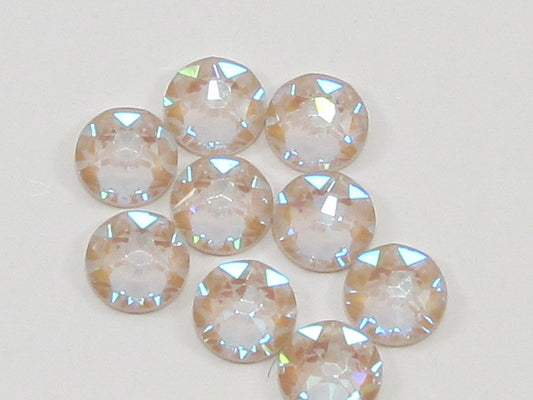 20ss CRYSTAL IVORY CREAM DeLITE FLATBACK European Rhinestones 72pcs