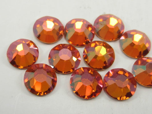 10ss CRYSTAL LAVA (maxima) HOT FIX PRECIOSA Rhinestones 1gr